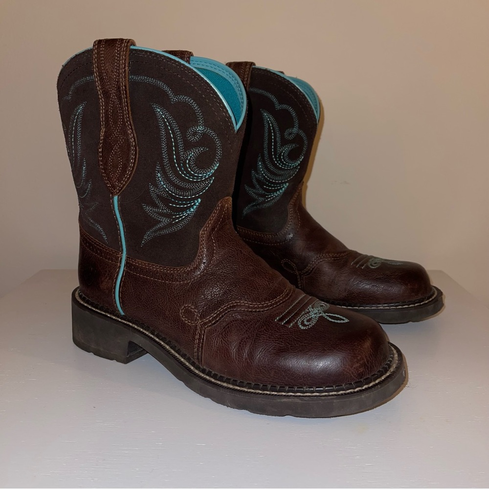 Ariat Fatbaby Heritage Dapper Western Boot Cowgirl Cowboy Boots